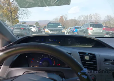 2012 Honda Civic Lx из США, поврежденный, VIN 2HGFB2F56CH589818